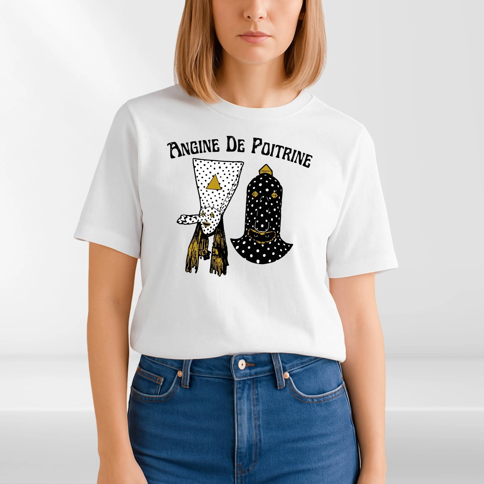 Angine De Poitrine Music Band Unisex T-Shirt