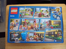 Lego City 60154 Bus Station NISB factory sealed + Ins shipping