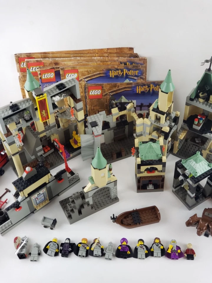 Vintage Lego Harry Potter 4709, 4708, 4706 Train Incomplete sets & Minifigures! - Image 2 of 4