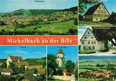 Michelbach Bilz Schwaebisch Hall BW Teilansicht Gschlachtenbretzingen Rauhenbret