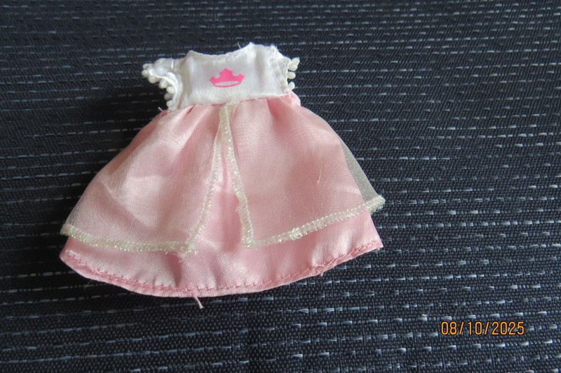 2 pc Lot Pink Dress Tollytots Doll Princess & Pink Shirt Unbranded Says Princess