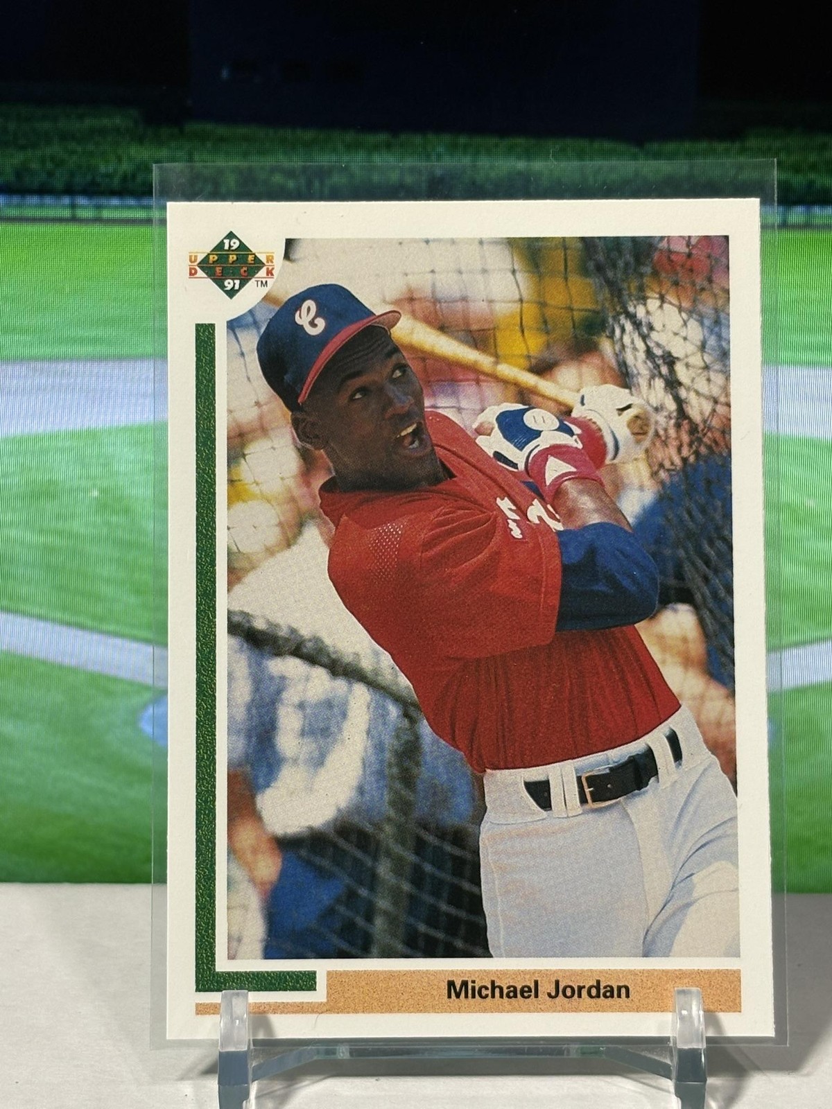1991 Upper Deck #SP1 Michael Jordan Chicago White Sox RC SP JA