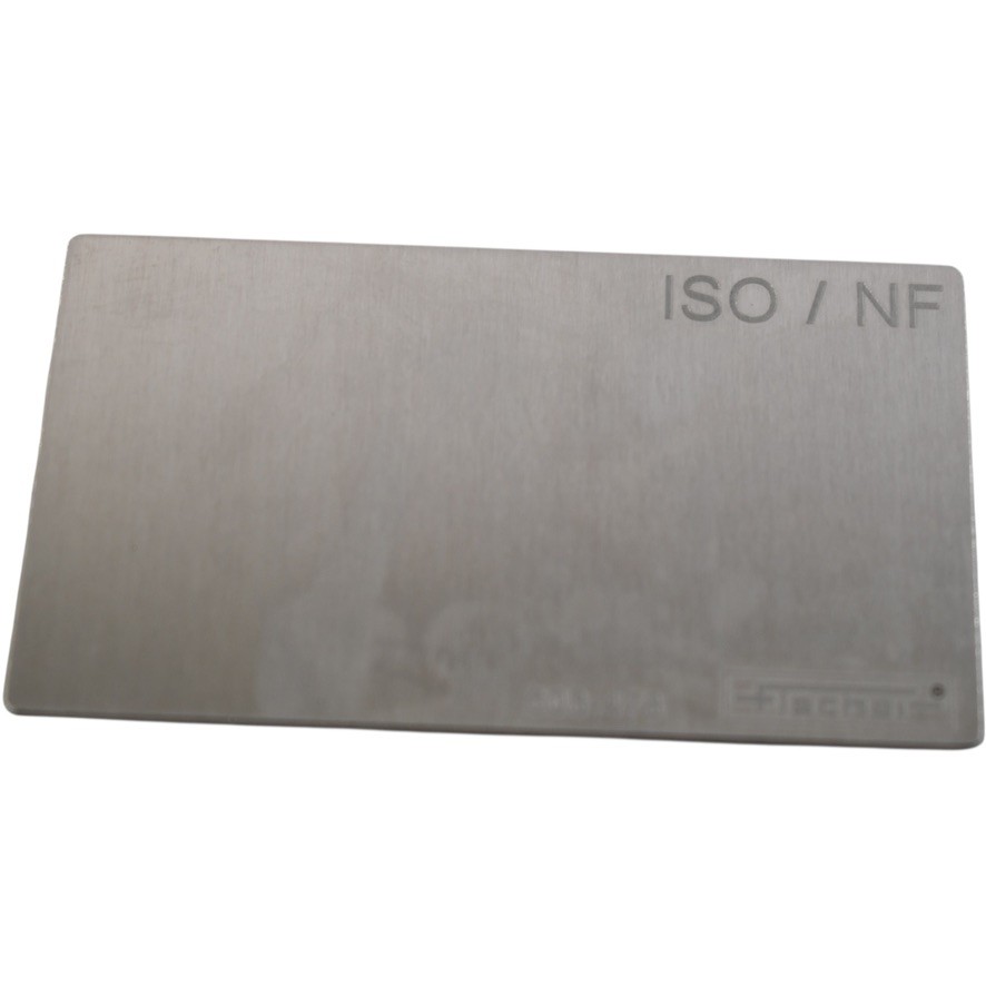 Fischer 603-478 FE Ferrous Matrix Calibration Plate Shim Thickness ...