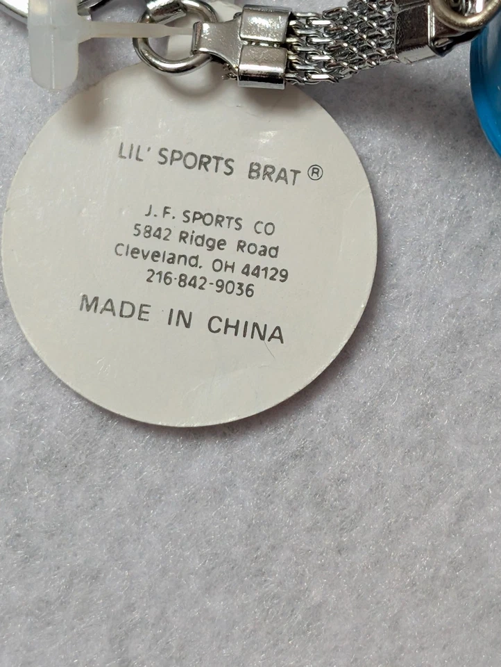 90s Lil' Sports Brat NHL Hockey Goalie Helmet Keychains -Upick- J. F. Sports Co - Image 3 of 3