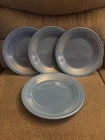 Lot of 4 New Fiesta Fiestaware Cobalt Blue 10 1/2 Inch Dinner Plates Retired