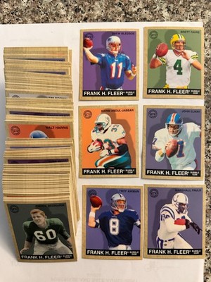 1997 Fleer Goudey Football Complete Set #1-150 NFL Series 1