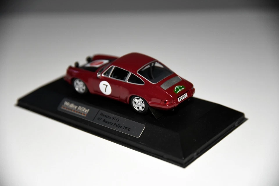 Porsche 911 S Bavaria Rallye 1970 Walter Rohrl Collection 1/43 IXO - Immagine 3 di 4