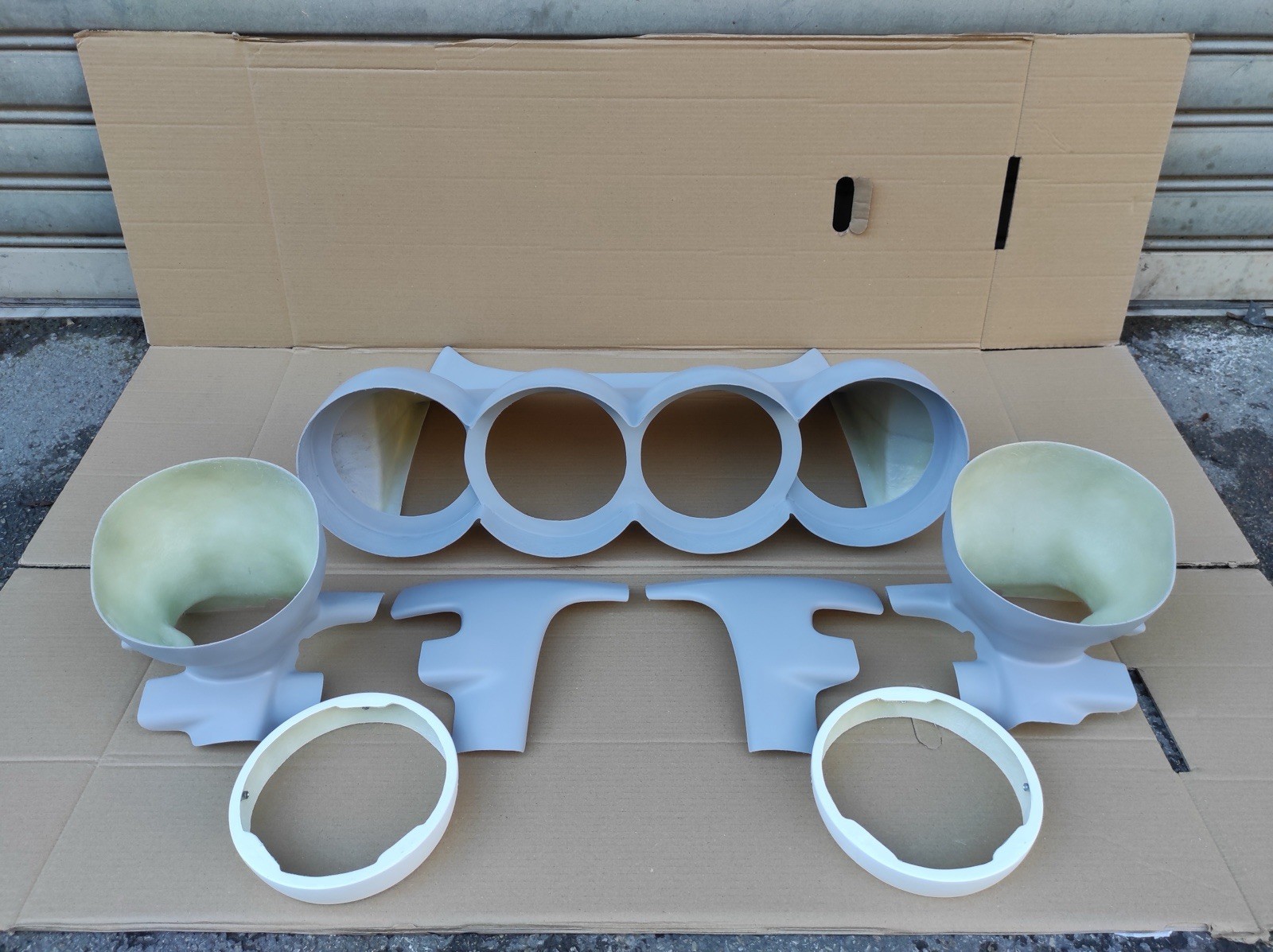 Phares Rallye Celica ST185 : Optiques GrA en Carbone Composite - 2