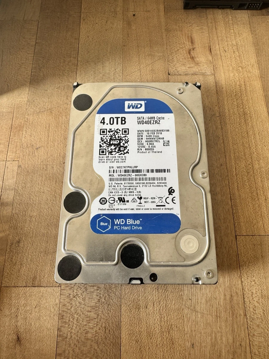 Western Digital 4 TB Storage Capacity Internal Hard Disk Drives
