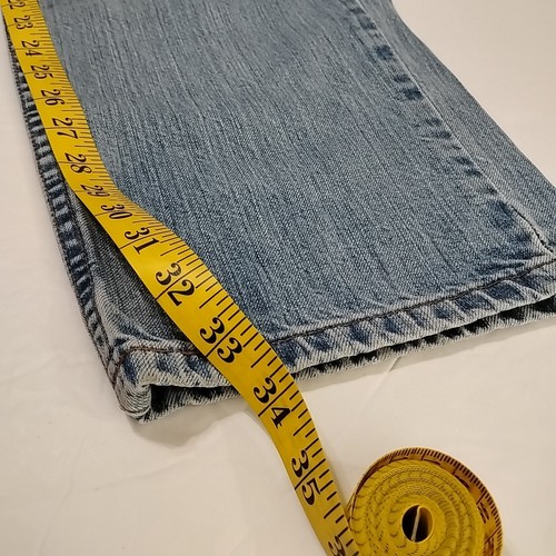 Harley Davidson Jeans Mens 34x34 Blue Denim Straight Med Wash - Picture 12 of 16