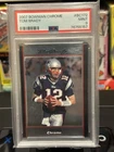 2007 Bowman Crome #BC172 Tom Brady - PSA Mint 9 Football Card