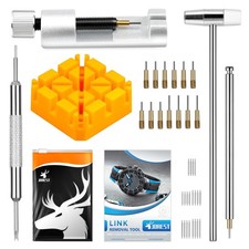 Watch Link Removal Tool Watch Band Tool Kit Repair Kit for Watch Bracelet Adj...