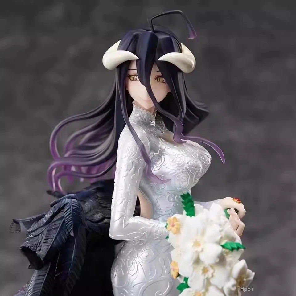 Figura Novia Albedo 26cm: Vestido de Novia Coleccionable Estatua Modelo Juguetes Caja Regalo Foto 4 de 4