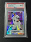 2022 AARON JUDGE TOPPS CHROME PRISM REFRACTOR #99 PSA 10 Gem Mt Yankees MVP