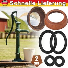 2 Set Schwengelpumpe Ersatzteile Leder Dichtungssatz Typ 75 Ledermanschette