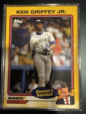 2024 Topps X Chris Berman Boomer's Baseball - Ken Griffey Jr #11 Yellow 24/35