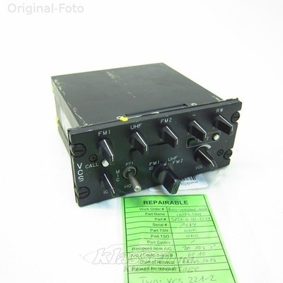 onboard Intercom MBB Bo 105 P VCS221-2 5831-12-172-2277 #AR