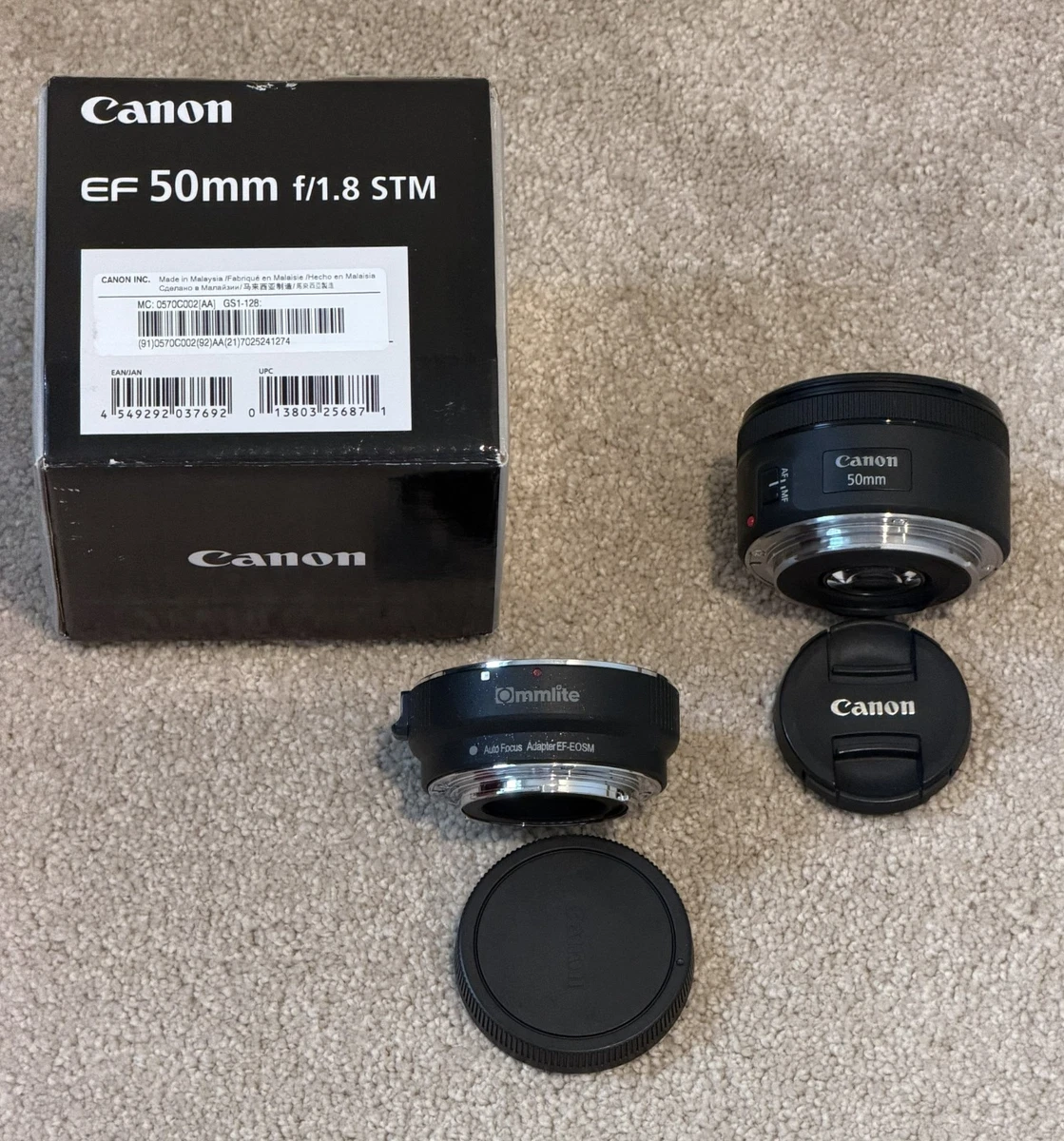 Canon 50mm f/1.8 Camera Lenses for sale - eBay