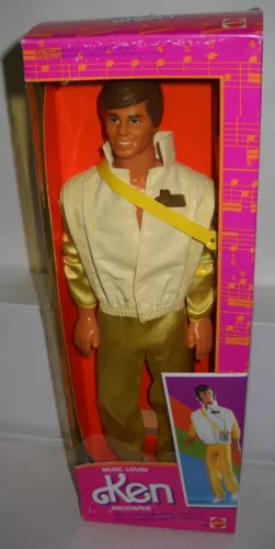 #5053 NRFB Vintage Mattel Foreign issue Music Lovin' Melomane Ken (Barbie) Doll