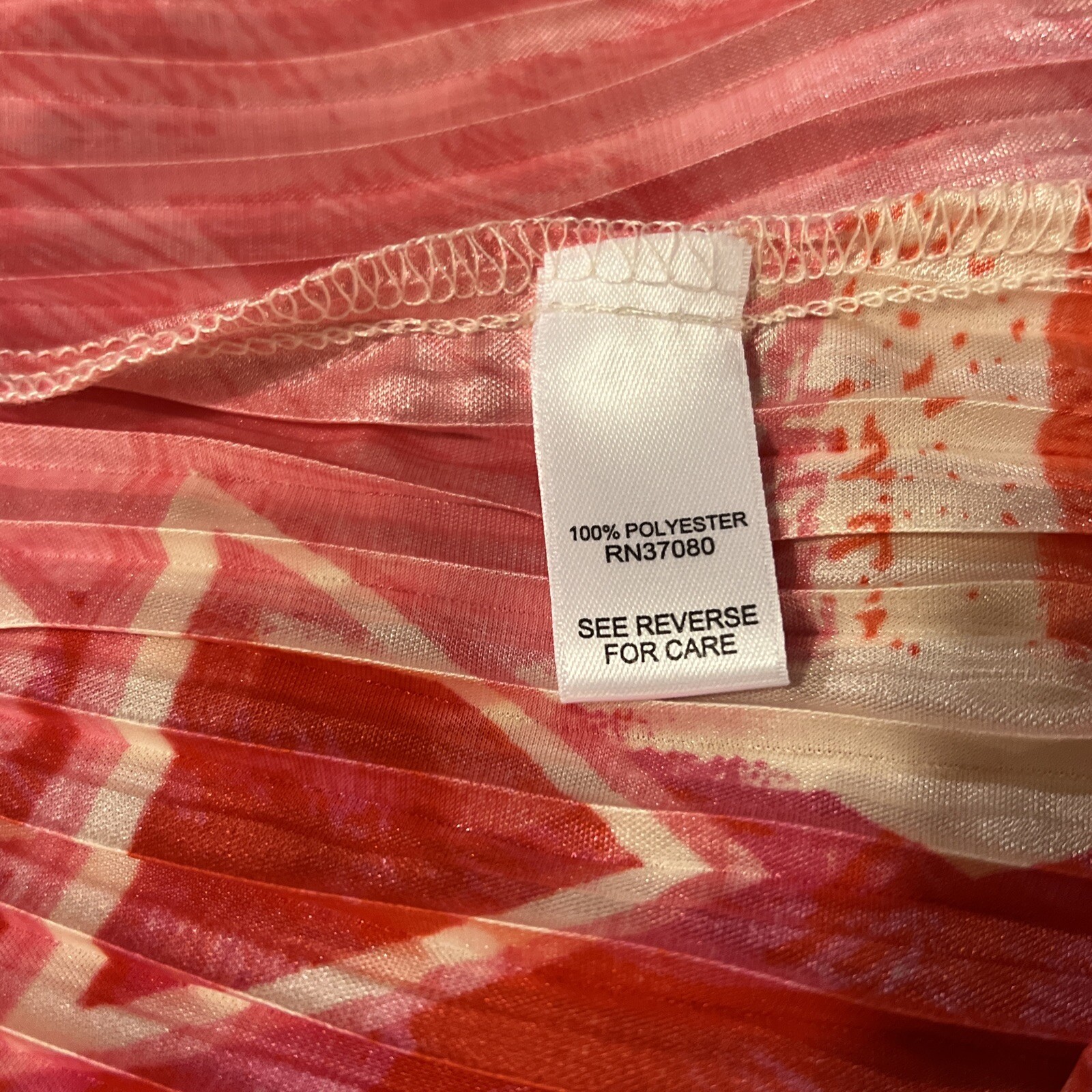 Cato Womens Maxi Dress Size XL Chest 24” 3/4 Sleeve Red NWT