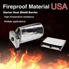 Starter Pack Heat Shield Barrier Cover Heat Shield Sleeve Heat Shroud Wrap
