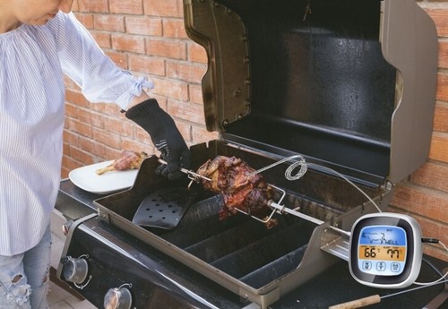 Grillthermometer Digital Bratenthermometer BBQ Smoker Fleischthermometer Fühler - Bild 6 von 10