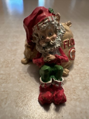 DE COLECCIÓN 1989 ENESCO Peltre Polo Norte Village Elfo JINGLES 694452 ZIMNICKI Figura - Imagen 2 de 11