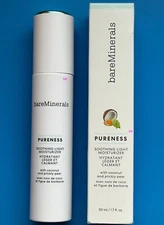 bareMinerals PURENESS Soothing Light Moisturizer redness reducing 1.7 ozz 50 ML