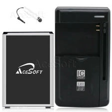 AceSoft 4580mAh Battery Charger Cellphone Stylus for LG Escape 3 K373 Cellphone