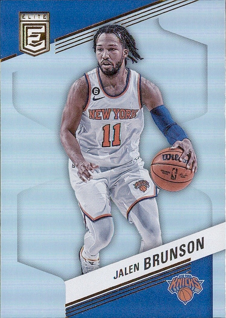 2022-23 Donruss Elite Basketball New York Knicks - Jalen Brunson