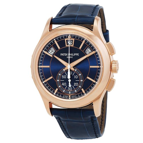 Patek Philippe 4947/1A Annual Calendar Moonphase Blue Satiné 'Bleu
