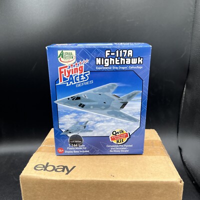 NOS Alpha Force Models Flying Aces 1:144 F-117A Nighthawk Model