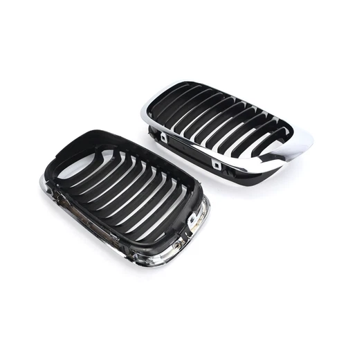 For BMW 3 Series E46 2-Door Coupe Cabriolet Front Bumper Kidney Grille 1999-2002 - Foto 8 di 15