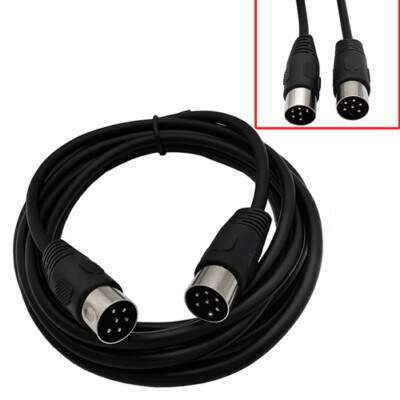 3FT 6 Pin Serial Cable For Commodore 64 C64 128 Disk Drive or Printer 1541 1571