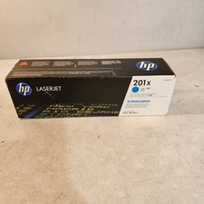 HP 201X CF401X Cyan Hi Yield Toner Cartridge Genuine New Sealed Box free ship