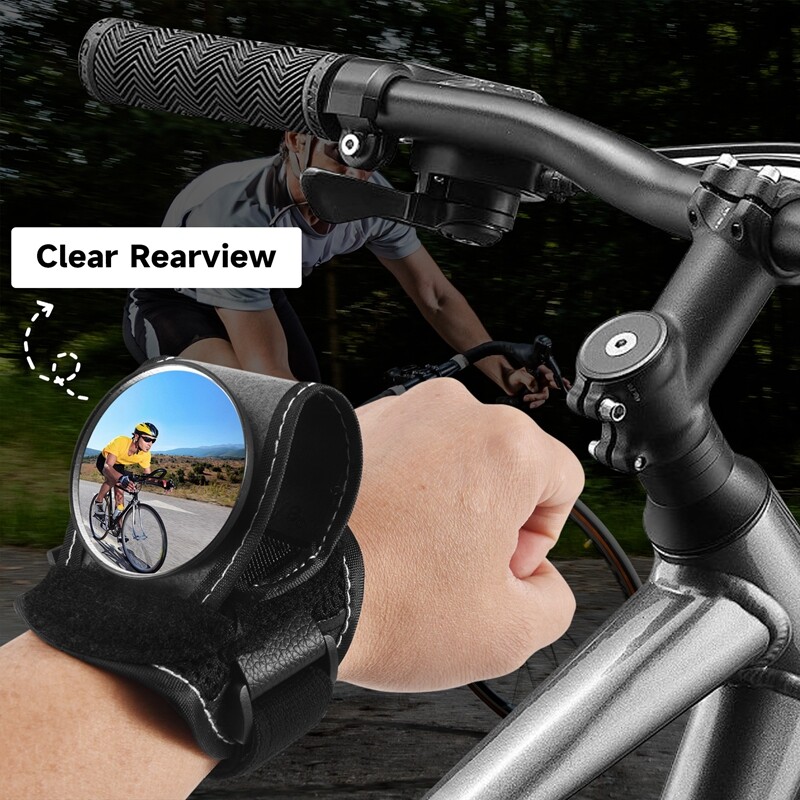 Bicycle Mirrors Bicycle Wrist Rearview Wristband Motorbike
