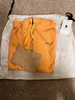BTS Artist Made Jungkook ARMYST Zip Up Hoodie [XL] Mustard Yellow