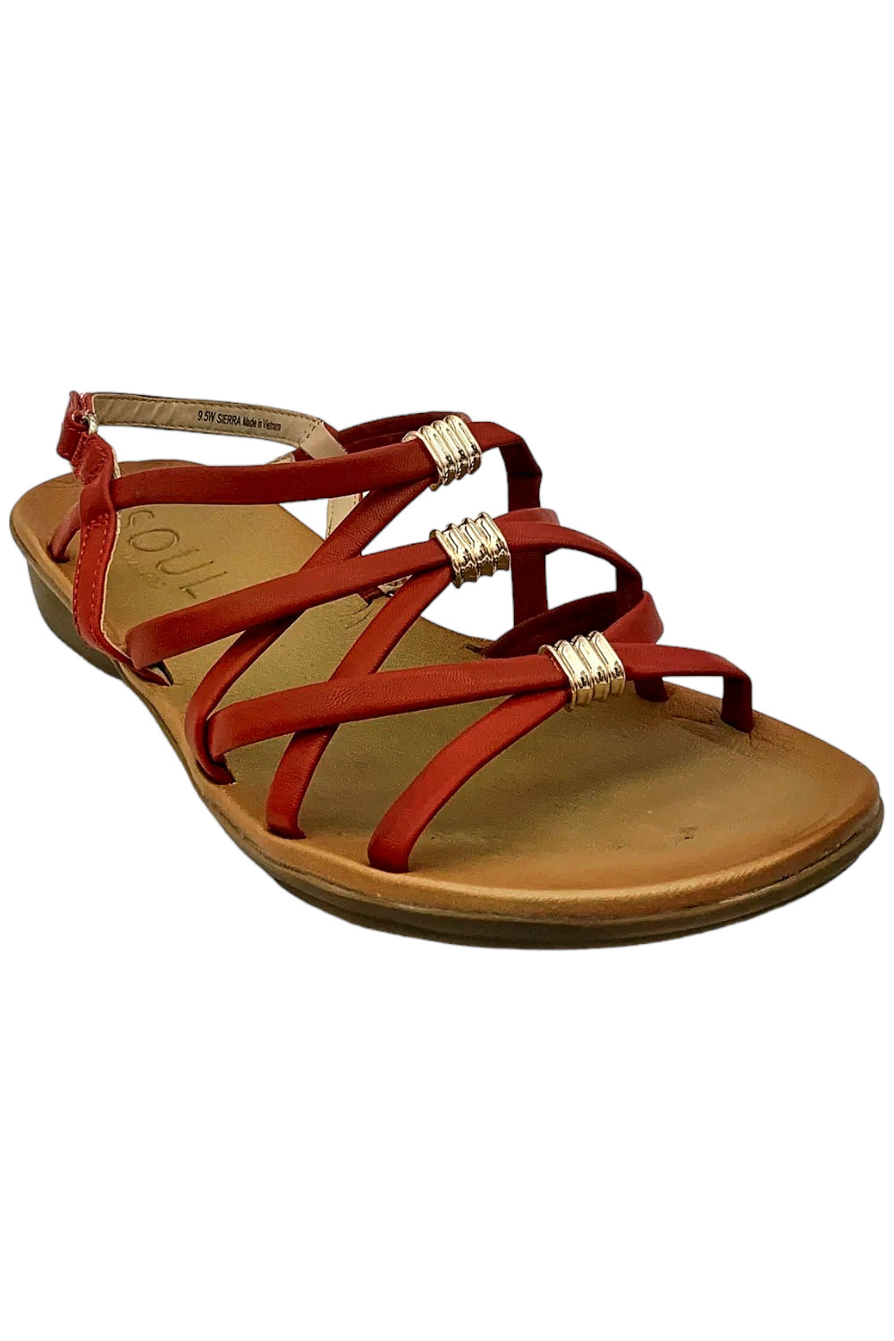 Soul Naturalizer Sierra Sandal Arch Support Red