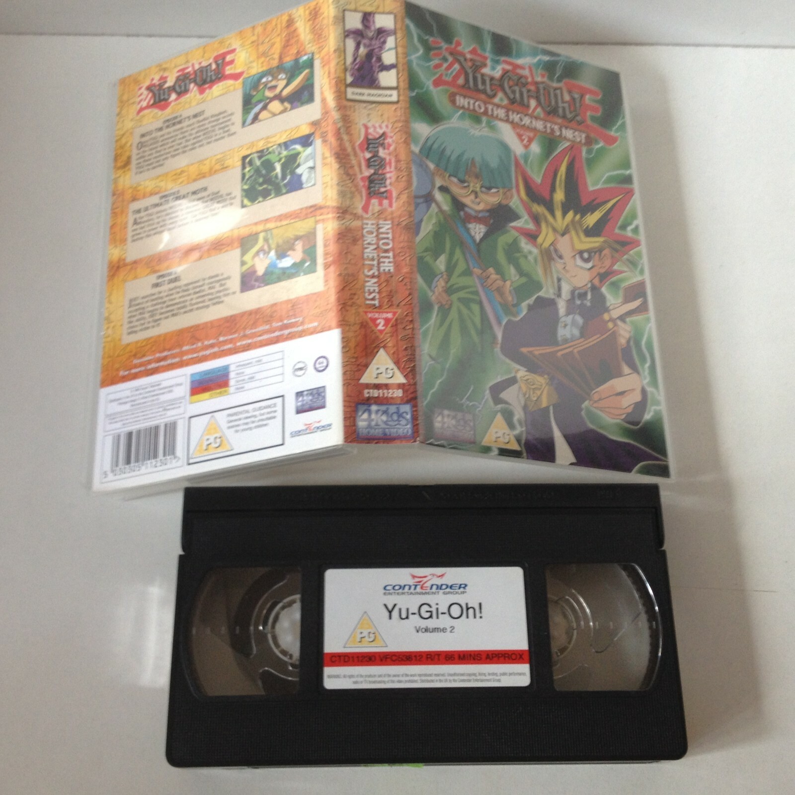 YUGIOH VOLUME 2 INTO THE NEST YU GI OH VHS video cassette UK eBay