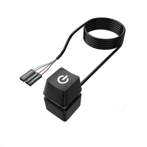 Computer Desktop Switch PC Motherboard External Start Power On/Off Button j - Afbeelding 8 van 23
