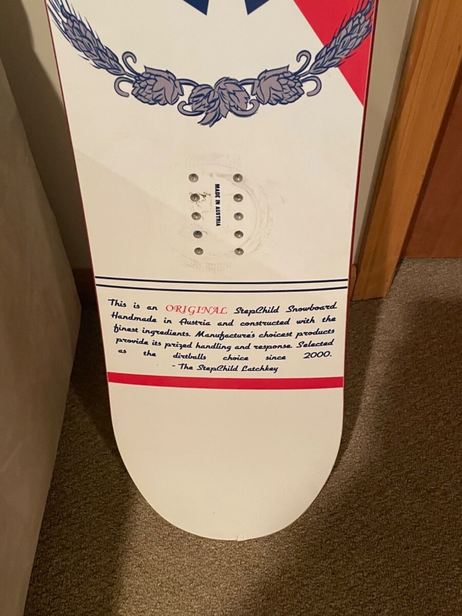 Stepchild Latchkey Snowboard Pabst PBR 156 cm | eBay Stepchild Latchkey Snowboard Pabst PBR 156 cm | eBay