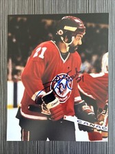 DENNIS MARUK CLEVELAND BARONS HOCKEY Signed Autograph 8x10 Photo With Proof A