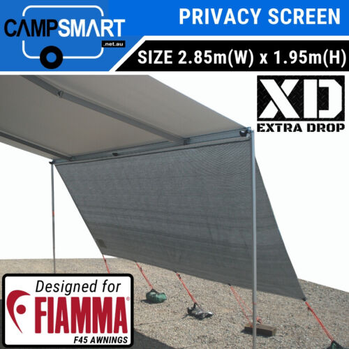 Campsmart XD 2.85m Caravan Privacy Screen for 3.0m Fiamma F45 F45s, Thule Awning - Picture 1 of 5