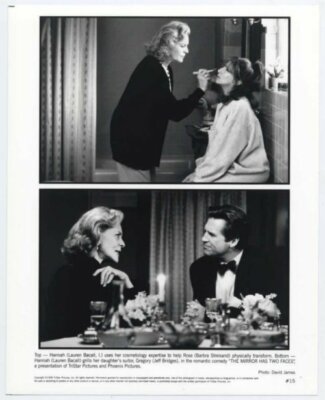 Barbra Streisand Jeff Bridges The Mirror Has Two Faces 1996 Promo Photo #3551G