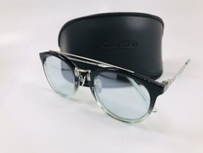 New Calvin Klein CK18720S 332 Crystal Smoke  Mint Sunglasses with Case