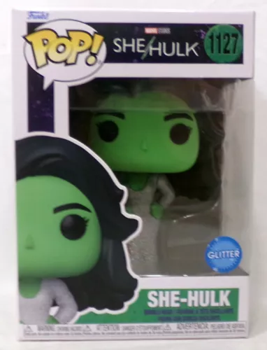 Funko Pop! Marvel Studios She-Hulk 1127 She-Hulk Glitter Vinyl Figure