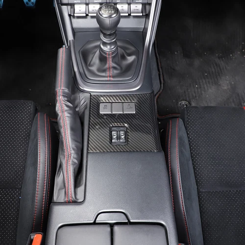 ABS Carbon Fiber interior Trim Cover Set Fits Toyota GR86 / Subaru BRZ 2022-2025 - Picture 19 of 48