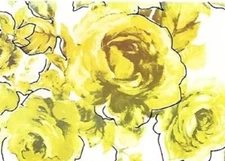 Papyrus by Designer Lela Rose Green Floral 10 Blank Cards w/ Holographic Finish