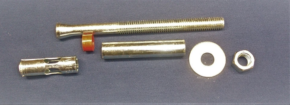 5/8 «x 6» необработанный бетон рукав якорь цинковое покрытие очень изящный, коробка из 10 - Изображение 3 из 4