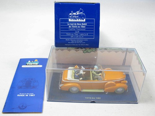 Tintin Tim Modellauto Nr. 15 Cadillac Fleetwood aus Tibet ma297